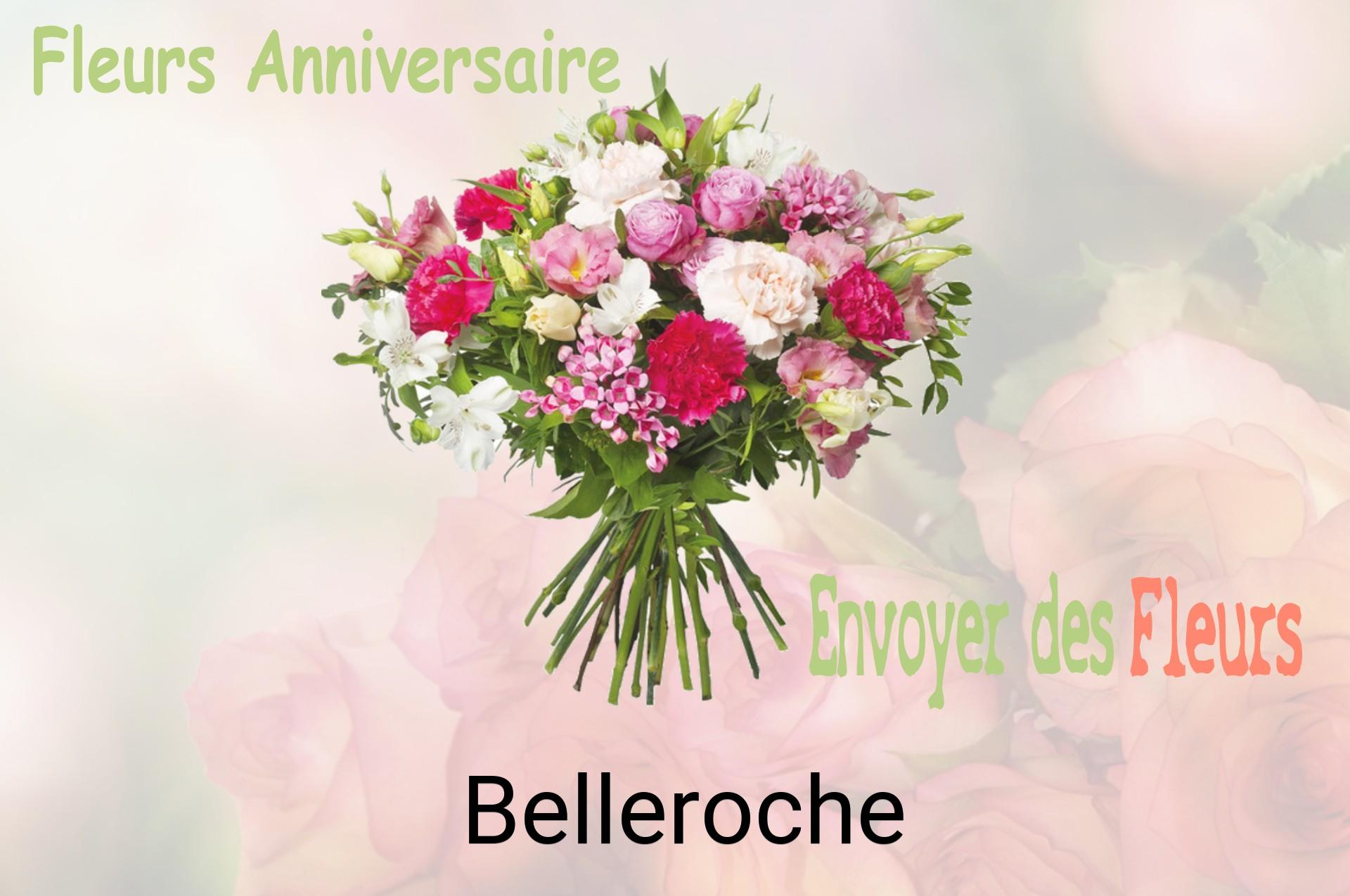 Bouquet de fleurs d’anniversaire livré à Belleroche