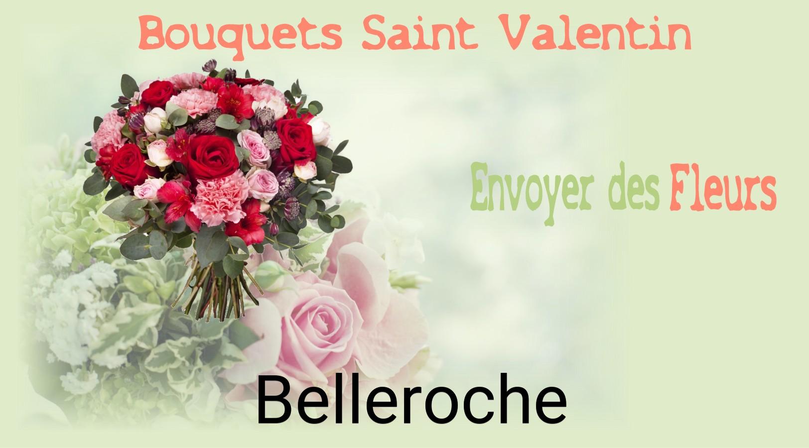 Roses de Saint-Valentin livrées à Belleroche